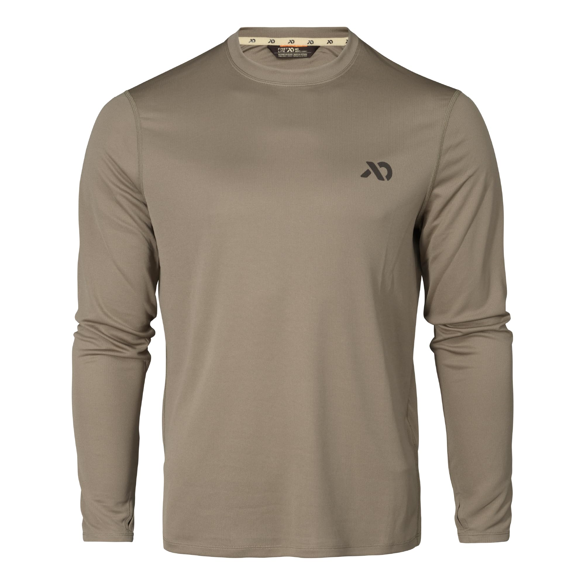 First Lite Men's Yuma Synthetic Long Sleeve Crew Walnut XL MBMYLWNXL