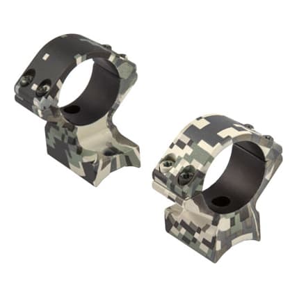 Talley Aluminum Ring Set 30mm Low Open Country Camo
