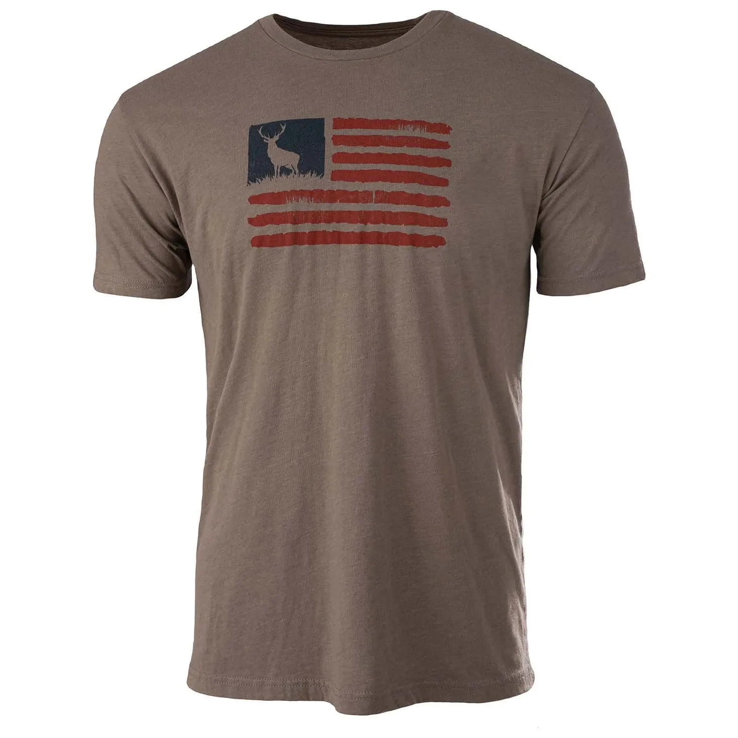 Pnuma Outdoors United We Stand Tee, Gray Color XL LS-TS-UH-XL