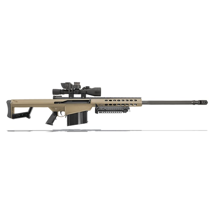 Barrett 82A1 .416 FDE 29" Leupold Mark M1, BORS, Rings 14021