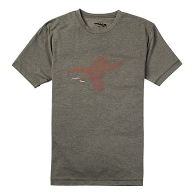 Sitka Duck Sketch Tee SS Pyrite Medium|20037-PY-M