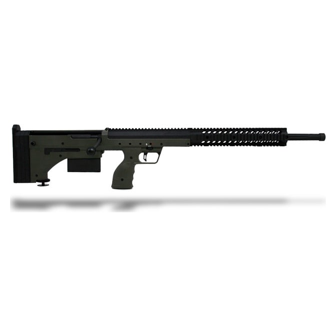 Desert Tech SRS Rifle 338 LM Black Receiver OD Green Stock - Desert Tech
