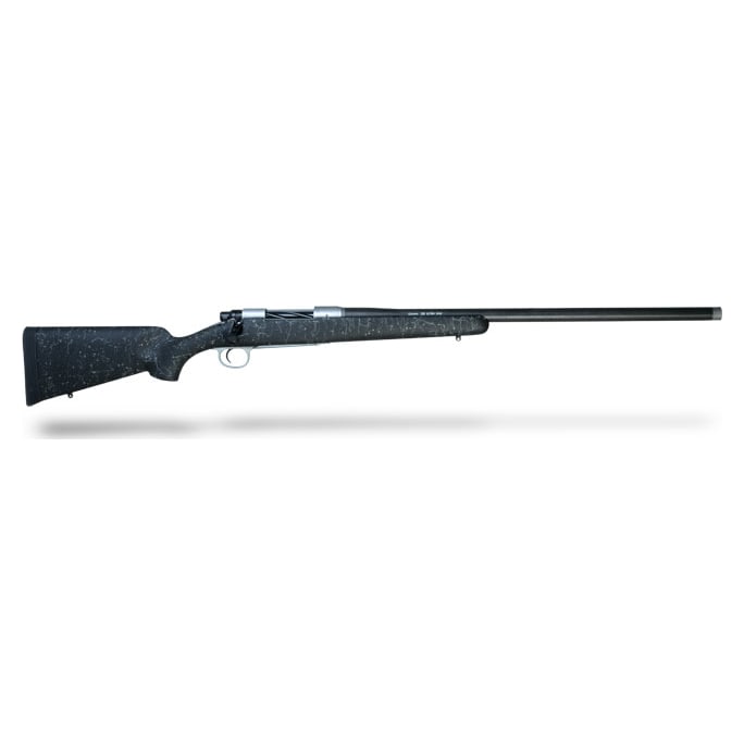 Christensen Arms Carbon One Custom -Rem SS RH - 338 RUM 26in - Brake - Classic Stock Black with Gray