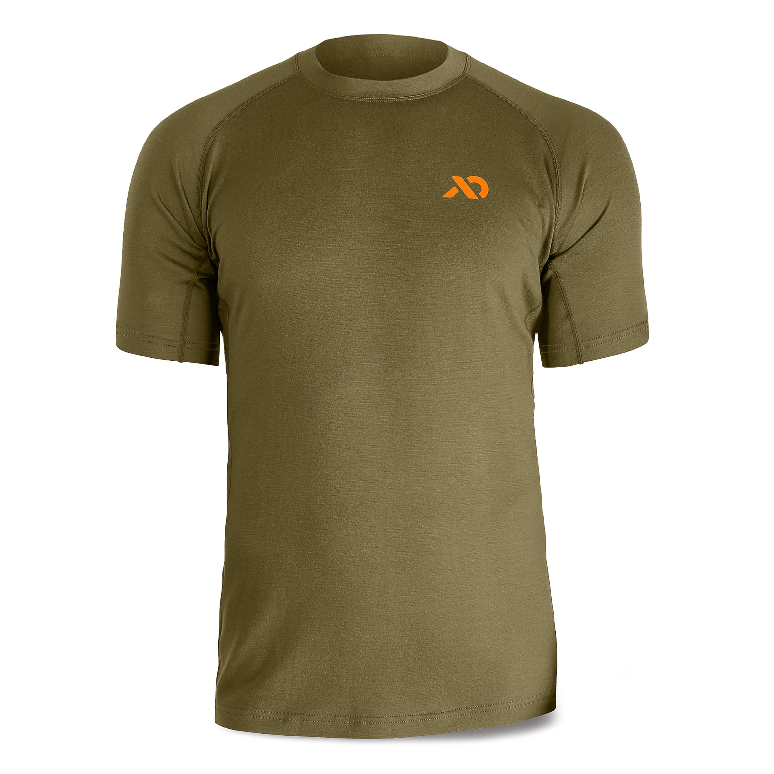 First Lite Men's Wick Short Sleeve Crew Conifer MTWSCCN