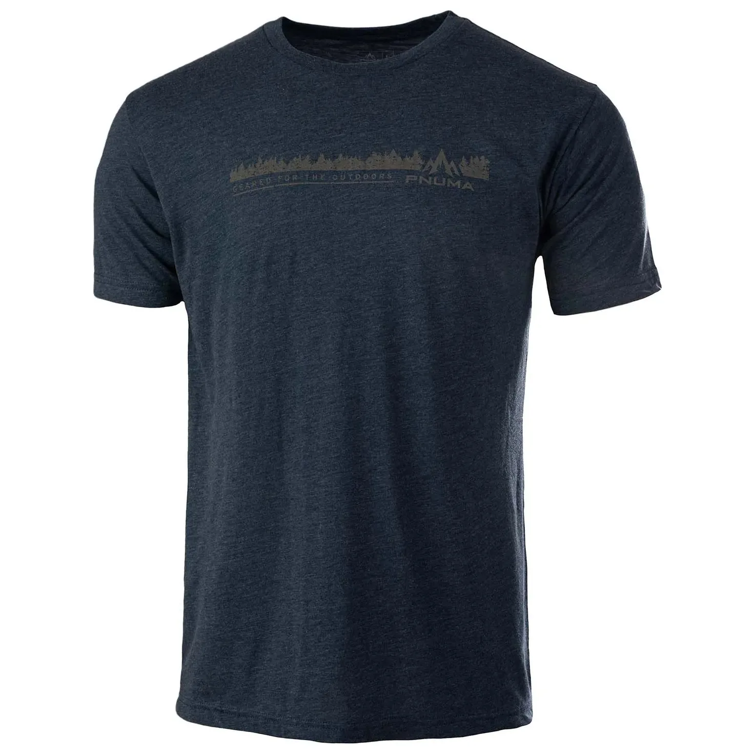 Pnuma Outdoors Lifestyle Tree Line Tee Indigo LS-TS-TL-IN