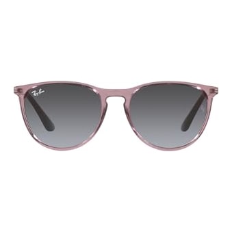 Ray-Ban Junior Erika Transparent Violet Grey Gradient 0RJ9060S-71078G50