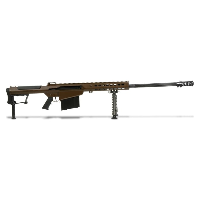 Barrett M107A1 Rifle System Multi Role Brown Receiver Black 29' Fluted Barrel 14557 14557