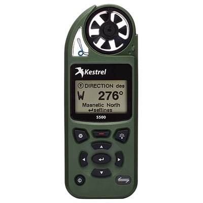 Kestrel 5500 Weather Meter Olive Drab 0855OLV