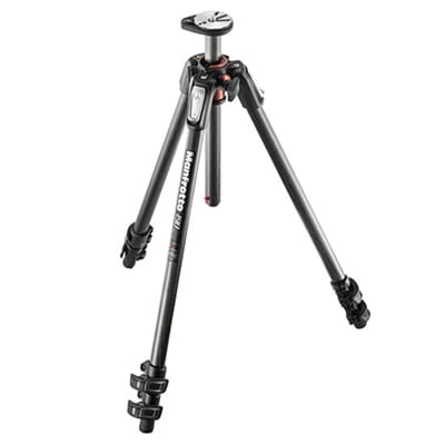 Manfrotto 190 Carbon Fiber 3 Section Tripod