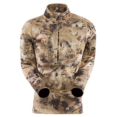 Sitka Core Hvy Wt Zip T Optifade Waterfowl Small|10039-WL-S