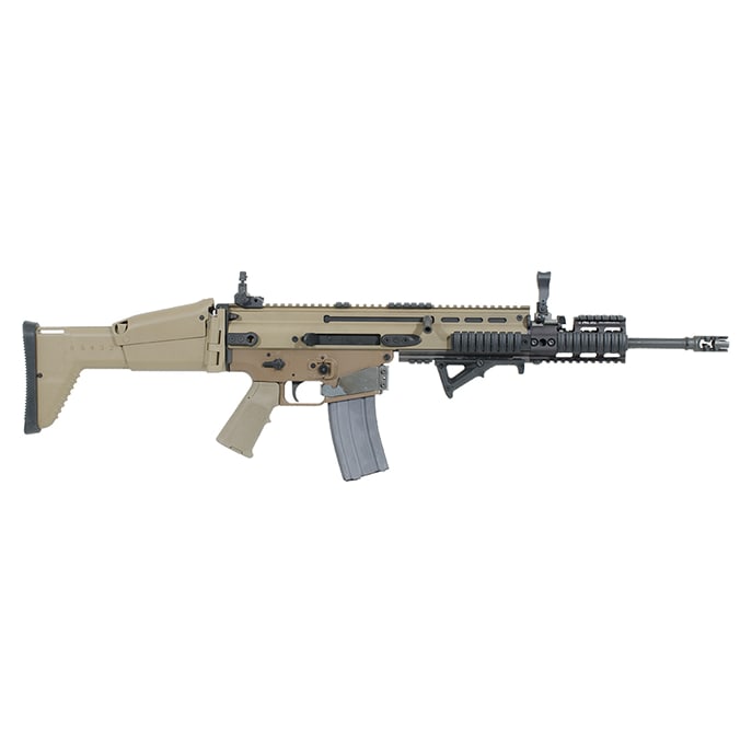 FNH SCAR 16S 5.56 16.25" with 1 (30 Round) Magazine, PWS Rail, Magpul AFG, Redi-mag, Used - Good condition - UA1192 98601