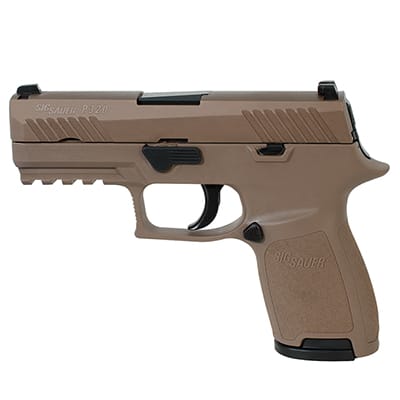 Sig Sauer P320 FDE 9mm Pistol 320C-9-FDE
