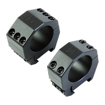 Seekins 34mm 1.00" high scope rings, 6/4 cap screw 34-1-H-6/4