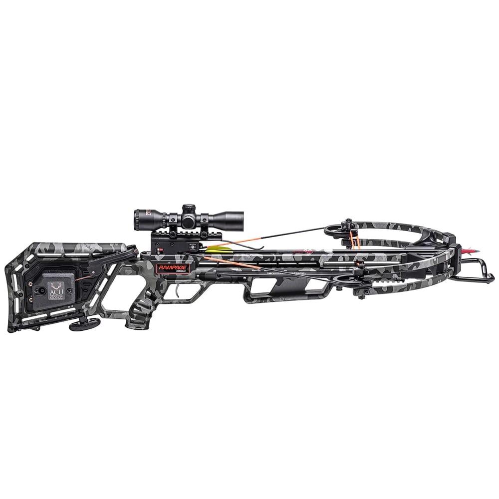 Wicked Ridge Rampage 360 REFURBISHED Crossbow w/ACUdraw, Multi-Line Scope, & 3 XX75 Arrows RF-WR20015-9432