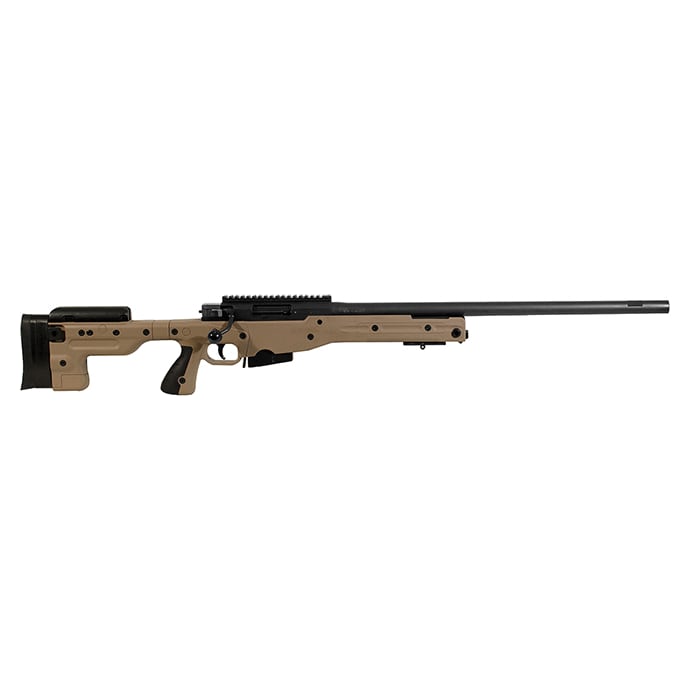 Accuracy International AT Rifle Fixed Pale Brown Stock 308