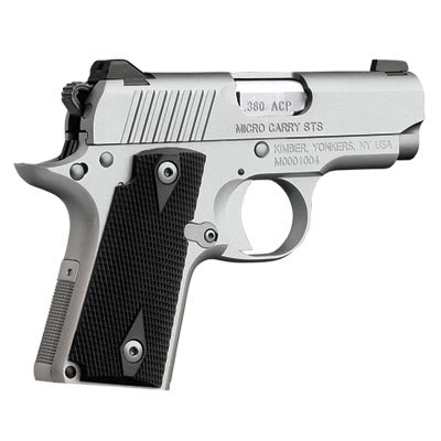 Kimber 1911 Micro Carry Stainless .380 ACP Pistol 3300083