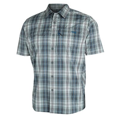 Sitka TTW Globetrotter Shirt SS Shadow Plaid XXX Large 80003-SP-3XL