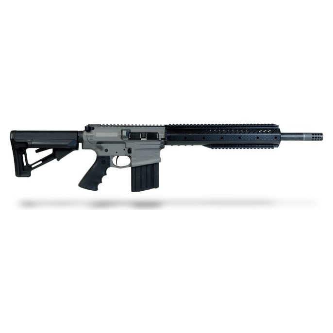 Christensen Arms CA-10 tungsten receiver, carbon wrap 308, 16 inch bbl, Magpul STR stock, one 20 rou