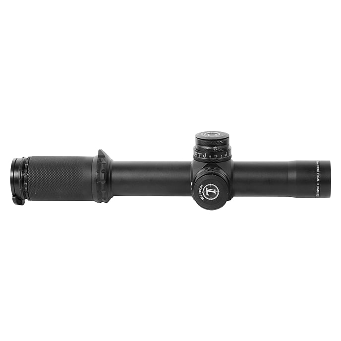 USED Leupold Mark 8 CQBSS 1.1-8x24 M5B1 Illum M-TM Riflescope 110121. Light ring marks. Comes with sunshade and flip covers.