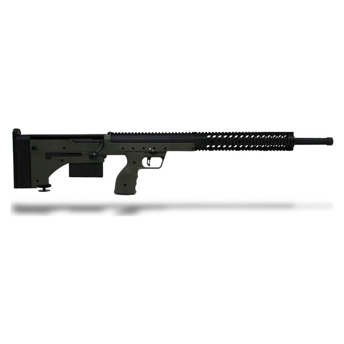 Desert Tech SRS Rifle 300 Win Black Receiver OD Green Stock - Desert Tech