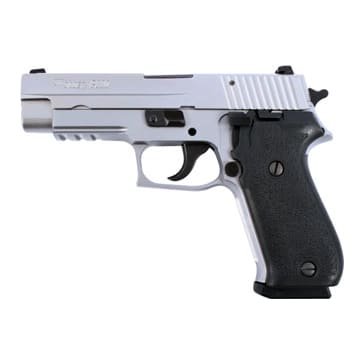 STAINLESS, Natural Stainless Slide & Frame, SLITE, Hogue Rubber Grips 220-45-SSS