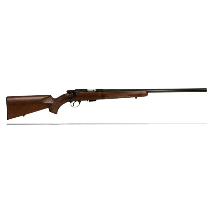 Anschutz 1717 D HB .17 HMR Walnut Classic 23" Bbl Rifle w/Single-Stage Trigger 006677
