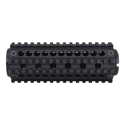 M4/AR15 Carbine Two Piece Quad Rail - Replaces standard handguard 9-EOT-QR7
