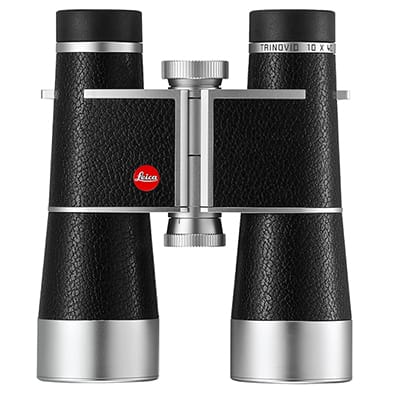 Leica Trinovid 10x40 Leathered Silver Binocular 40719