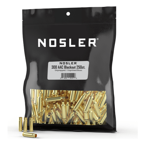Nosler Brass - 300 Blackout (250ct) Bulk Brass Bag 45124