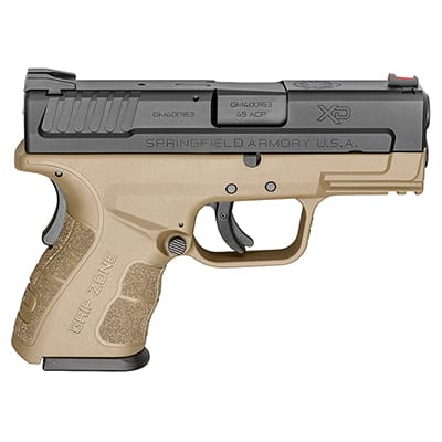 Springfield Armory XD .45ACP MOD.2 3.3" FDE XDG9845FDEHC