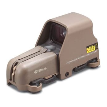 EOTech Holographic Sight, 65 MOA ring, 1 MOA dot, Tan 553.A65TAN