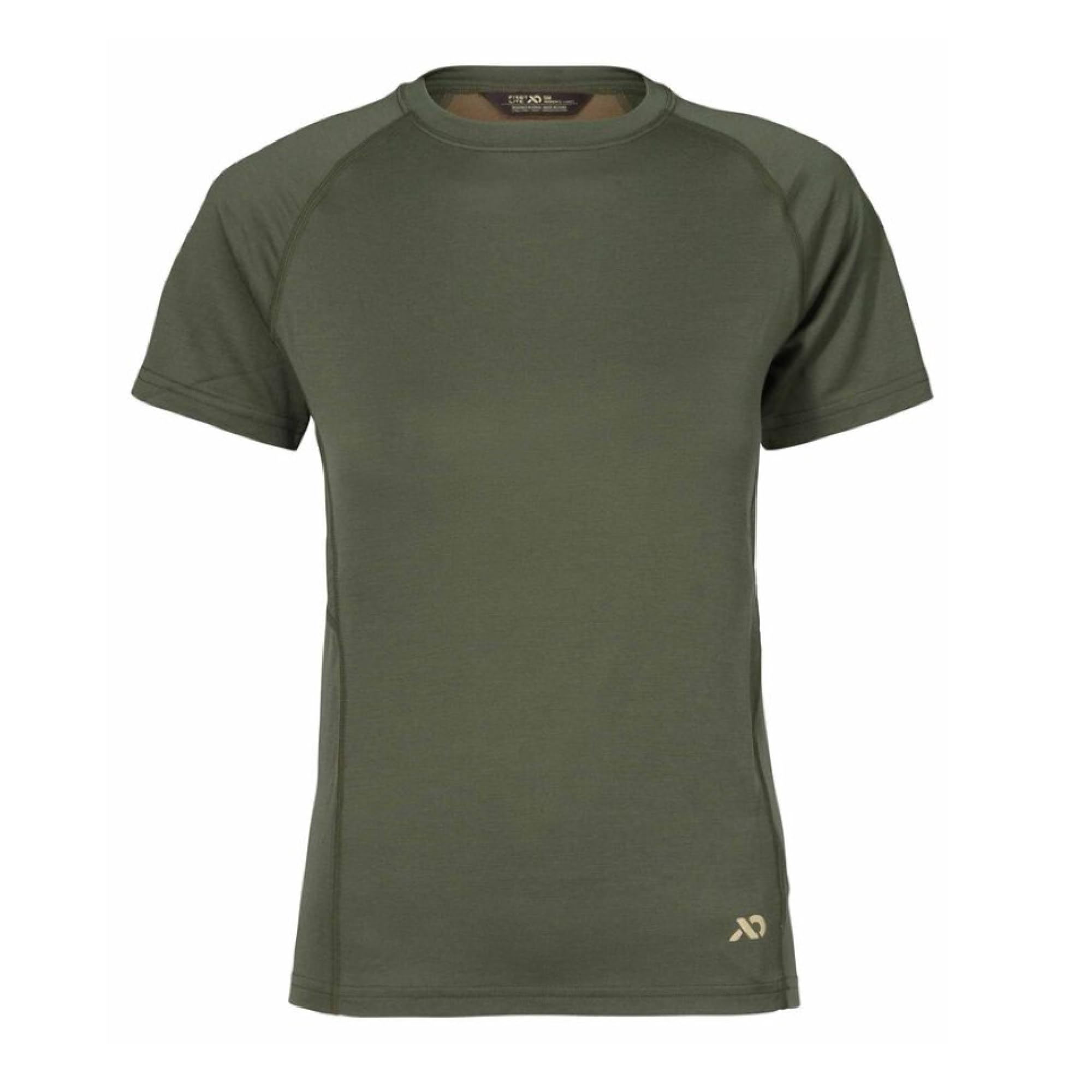 First Lite Women's Wick Short Sleeve 2.0 Conifer WTWS2CN