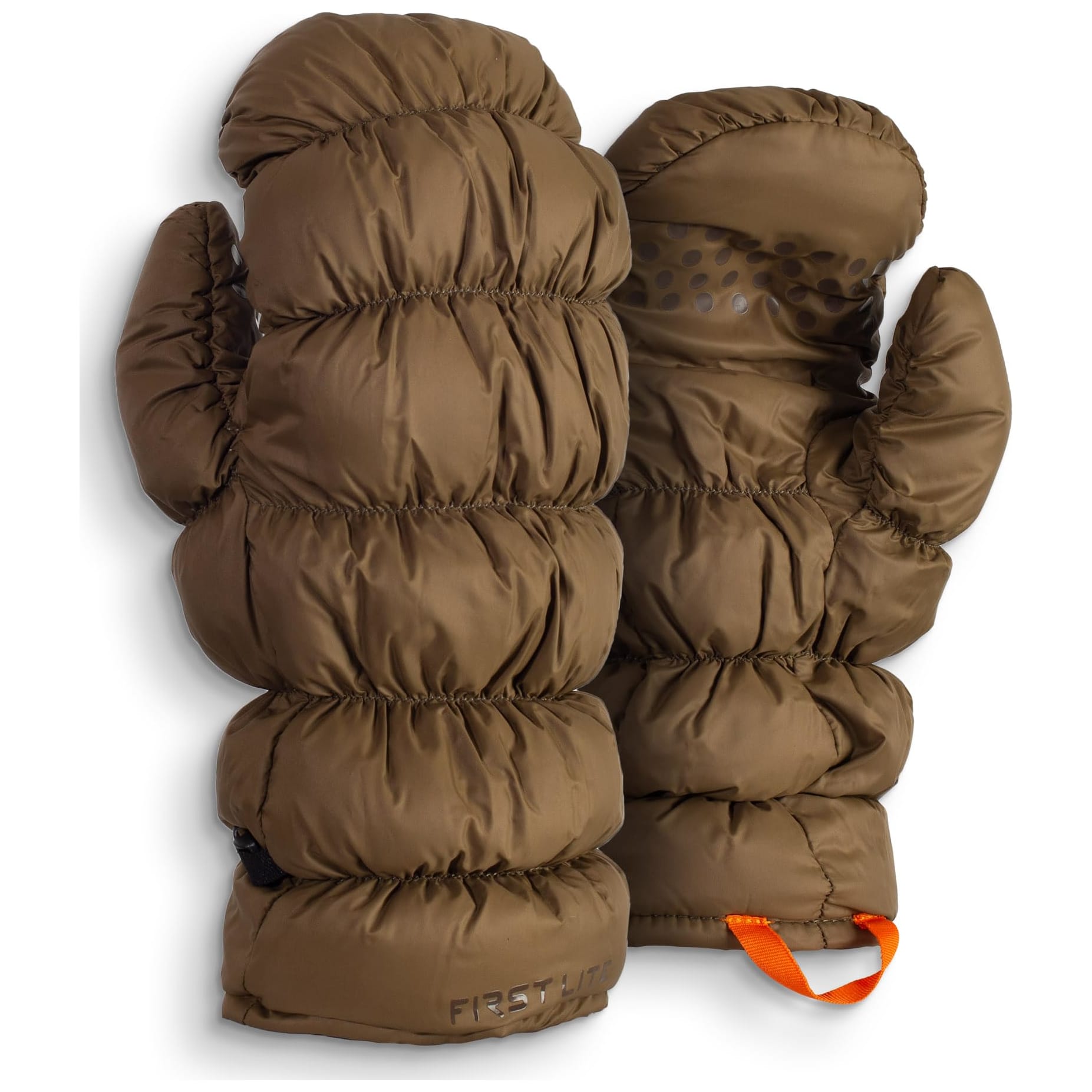 First Lite Brooks Down Glassing Mitt Dry Earth XL MABGMDEXL