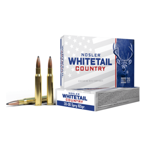 Nosler Whitetail Country WCA - 30-06 Sprg 165g SB SP (20ct) Ammunition 40125
