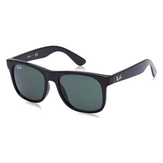 Ray-Ban Junior Justin Black Dark Green 0RJ9069S-1007148