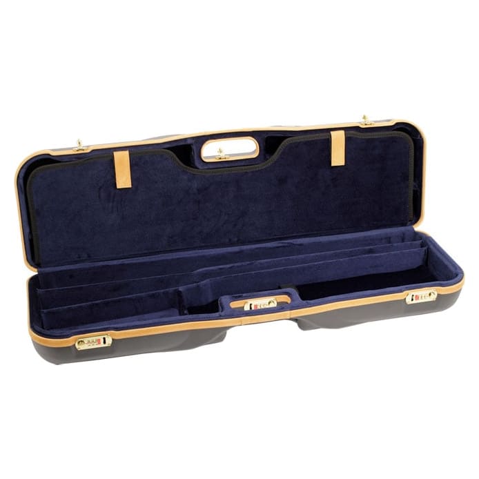 Negrini Deep 2 Gun 3 Barrel 34-5/8" Case Black/Blue 1646LX-3CC/4766