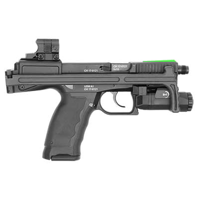 B&T USW-A1 Pistol, 9mm, 17rd mag, light, aimpoint