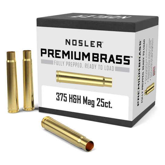 Nosler Premium Brass Box - 375 H&amp;H (25ct) 11930