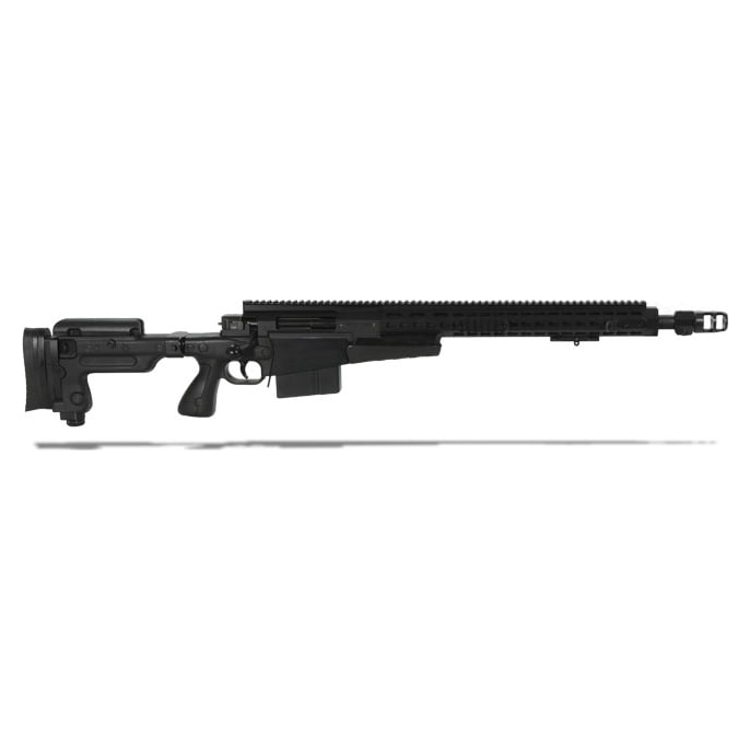 AX338 Lapua 20" Barrel, Brake, Black, Butt Spike, Quick Butt, Quick Cheek