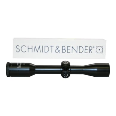 Schmidt Bender Fixed Power 4x36 with 1 inch Steel tube A7 reticle - Like New. Item #UA220