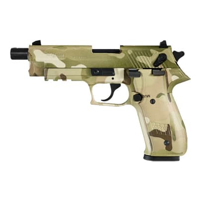 MULTICAM, Multicam Finish---Same as MULTICAM above, but with Threaded barrel MOS-22-MULTI-TB