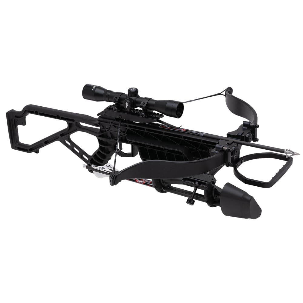 USED Excalibur MAG Air Black Crossbow w/Fixed Power Scope E74474 - Light Mount Marks USED8592