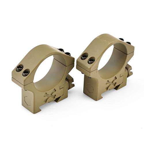 Talley 1" Browning T-bolt, Ruger 10/22, TC Classic (Low) Aluminum Rings for Rimfire Bases 22RFAL