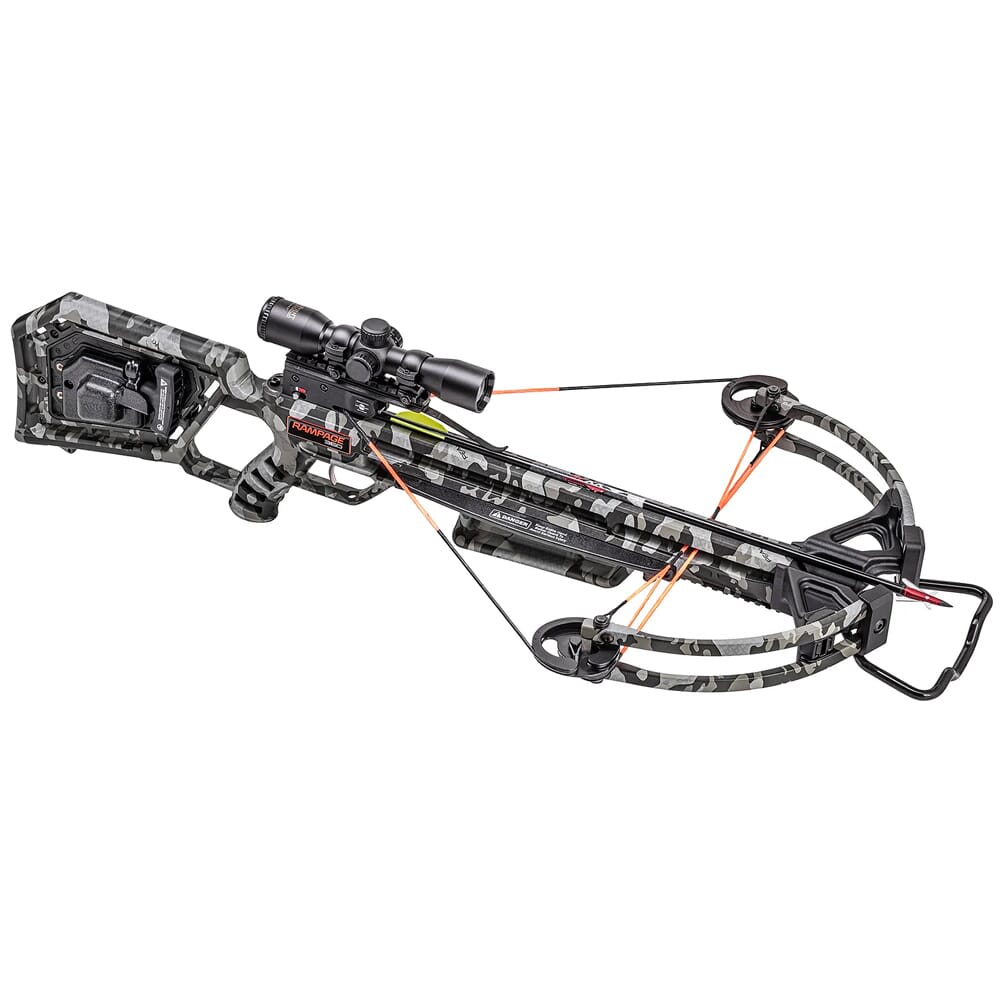 Wicked Ridge Rampage 360 REFURBISHED Peak Camo Crossbow w/ACUdraw 50 & Multi-Line Scope RF-WR20015-9431