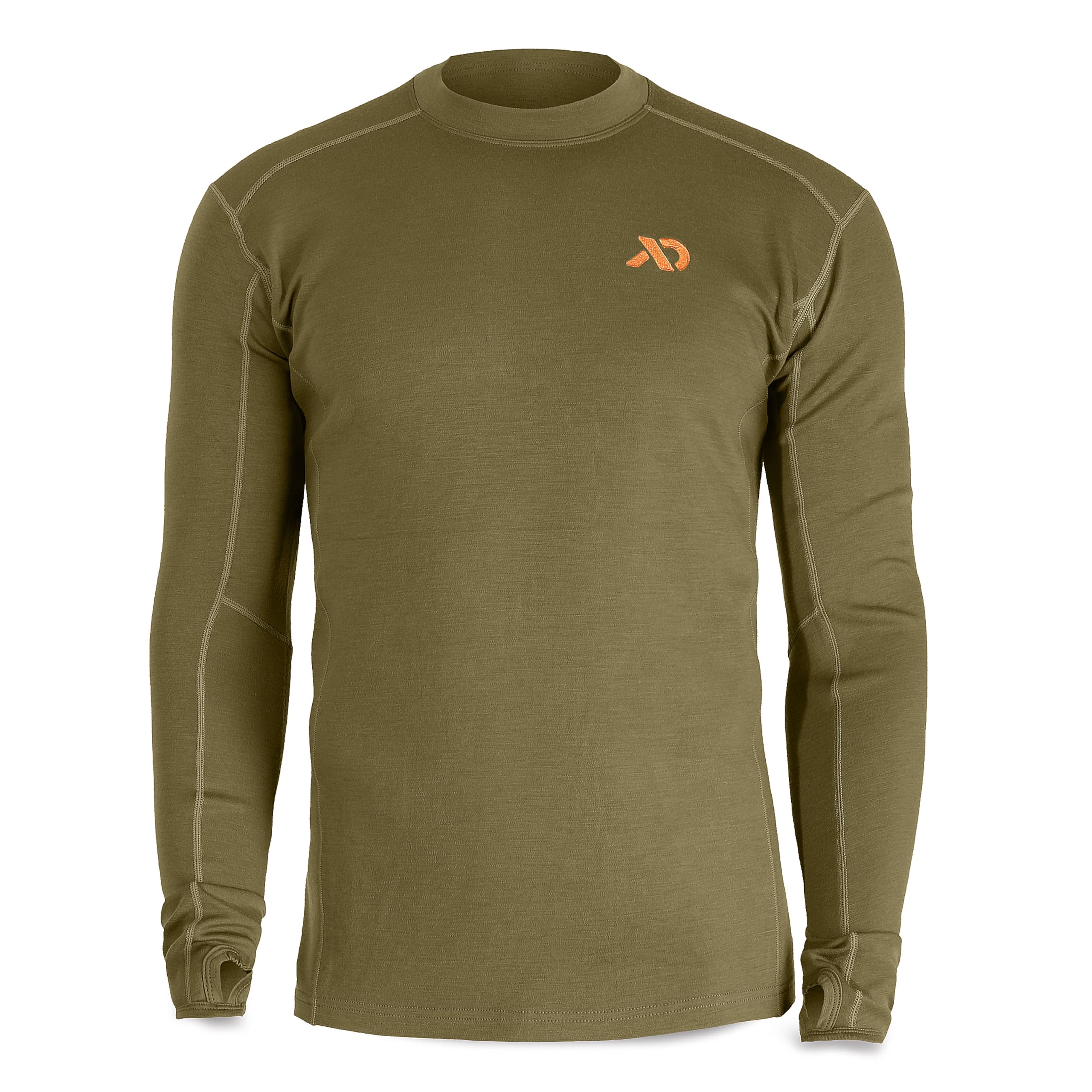 First Lite Men's Kiln LS Crew Conifer XL MTKLCCNXL