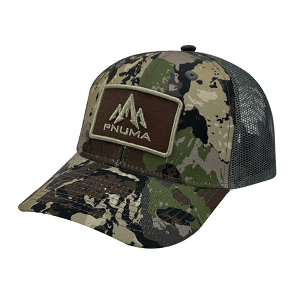 Pnuma Outdoors Logo Patch Cap, Caza Camo CP-LP-CZ