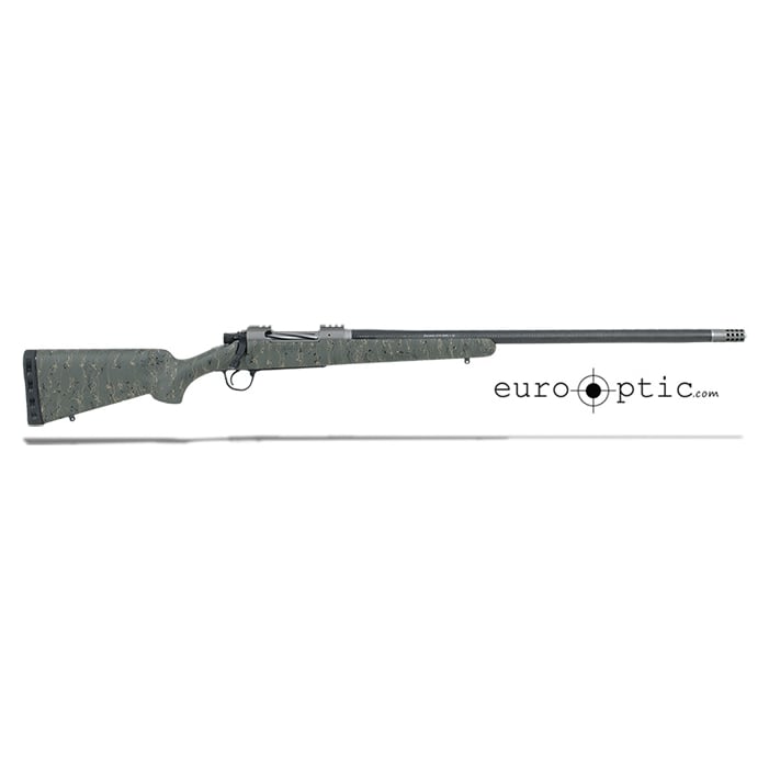 Christensen Arms Summit Ti .338 Lapua Mag 27" Green W/Black And Tan Webbing Rifle CA10268-717433