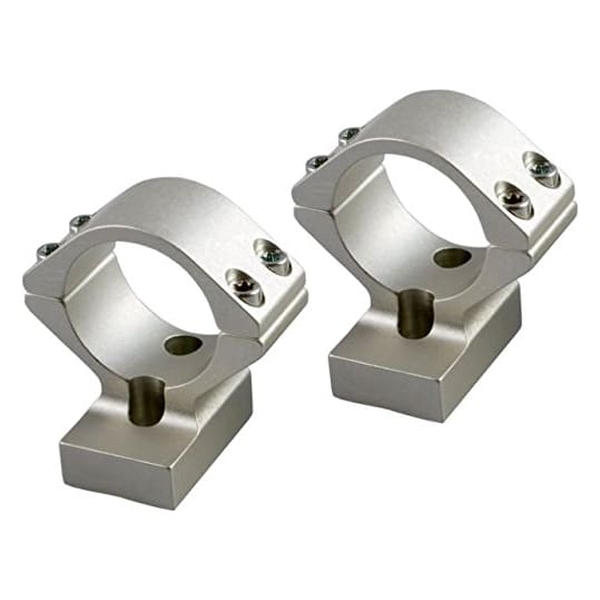 Talley 1" Howa 1500, Mini, Weatherby Vanguard (High) (Silver) Alloy Lt. Wt. Ring Base Combo S950734