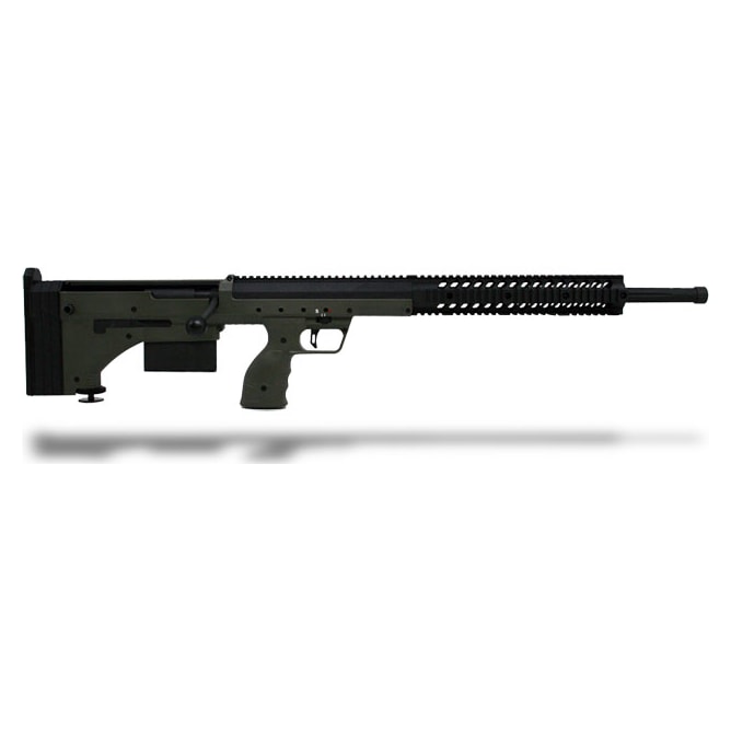 Desert Tech SRS Rifle 243 Win Black Receiver OD Green Stock - Desert Tech