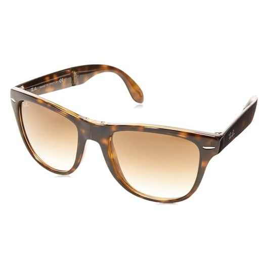 Ray-Ban Folding Wayfarer Light Havana Clear Gradient Brown 0RB4105-7105150